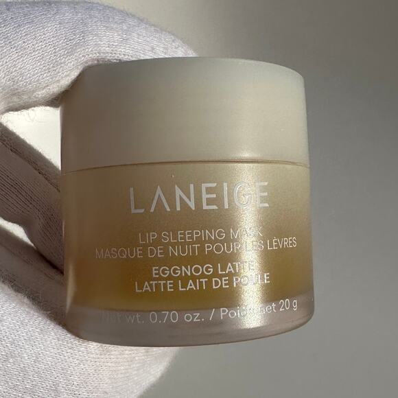 Laneige Lip Sleeping Mask Eggnog Latte Lip Balm Full Size 20g / 0.70 oz Egg Nog - Picture 3 of 12